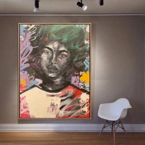 Introspection <br><span class="dimension">Dimensions 203X153 cm </br> <a href="https://green-snake-824980.hostingersite.com/product-category/artists/abdo-mchimich/"><u>MCHIMICH Abdo</u></a></span>
