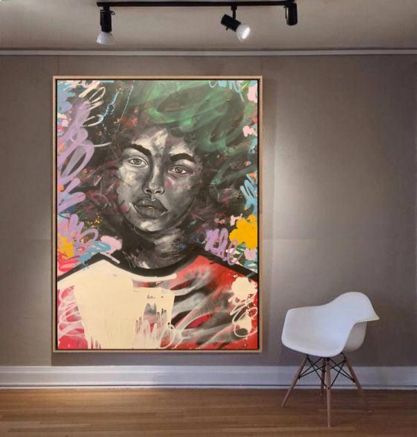 Introspection <br><span class="dimension">Dimensions 203X153 cm </br> <a href="https://green-snake-824980.hostingersite.com/product-category/artists/abdo-mchimich/"><u>MCHIMICH Abdo</u></a></span> – Image 2