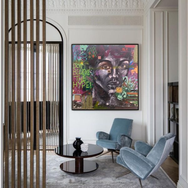 Libre <br><span class="dimension">Dimensions 123X123 cm </br> <a href="https://green-snake-824980.hostingersite.com/product-category/artists/abdo-mchimich/"><u>MCHIMICH Abdo</u></a></span> – Image 2