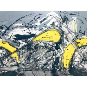 Motards <br><span class="dimension">Dimensions 85X105cm</br> <a href="https://green-snake-824980.hostingersite.com/product-category/artists/cheaib-barki/"><u>BARKI Cheaib</u></a></span></u></a></span>
