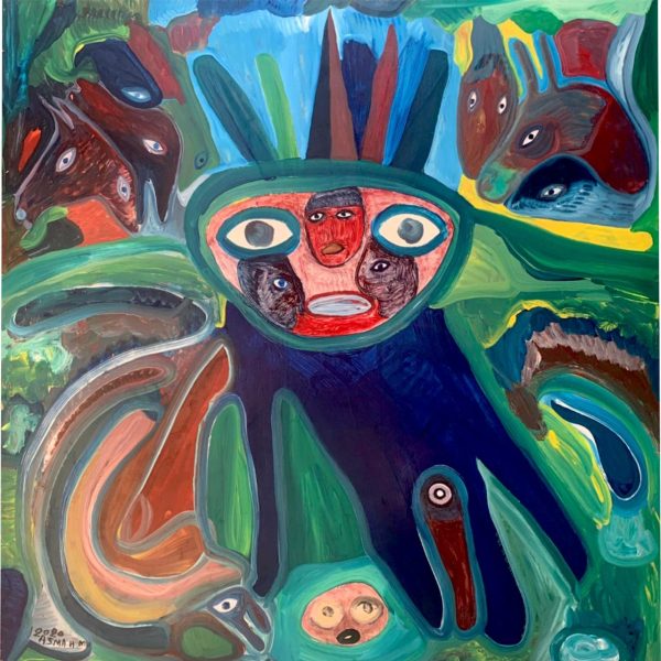 ASMAH COMPOSITION 01</br><span class="dimension">Dimensions 130 x 130 cm <br> <a href="https://green-snake-824980.hostingersite.com/product-category/artists/asmah-mustapha/"><u>ASMAH Mustapha</u></a></span>