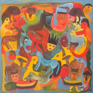 ASMAH COMPOSITION 02</br><span class="dimension">Dimensions 110 x 110 cm <br> <a href="https://green-snake-824980.hostingersite.com/product-category/artists/asmah-mustapha/"><u>ASMAH Mustapha</u></a></span>