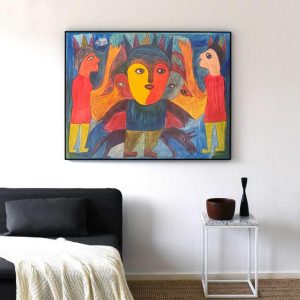 ASMAH COMPOSITION 03</br><span class="dimension">Dimensions 94 x 104 cm <br> <a href="https://green-snake-824980.hostingersite.com/product-category/artists/asmah-mustapha/"><u>ASMAH Mustapha</u></a></span>