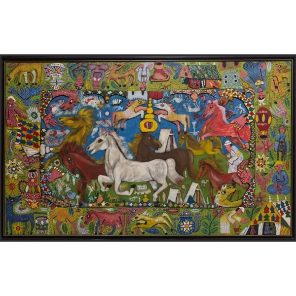TABAL COMPOSITION N 02 </br><span class="dimension">Dimensions 122 x 200 cm <br> <a href="https://green-snake-824980.hostingersite.com/product-category/artists/tabal-mohamed/"><u>TABAL Mohamed</u></a></span> - Image 4