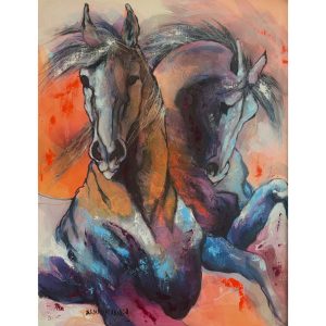 Dualité <br><span class="dimension">Dimensions 100X132 cm </br> <a href="https://green-snake-824980.hostingersite.com/product-category/artists/khalid-khlifi/"><u>KHLIFI  khalid</u></a></span>