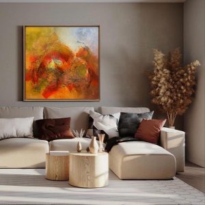 HRO Composition N 01 <br><span class="dimension">Dimensions 157 x 157 cm</br> <a href="https://green-snake-824980.hostingersite.com/product-category/artists/hraoui-abdelfattah/"><u>HRAOUI Abdelfattah</u></a></span></u></a></span>