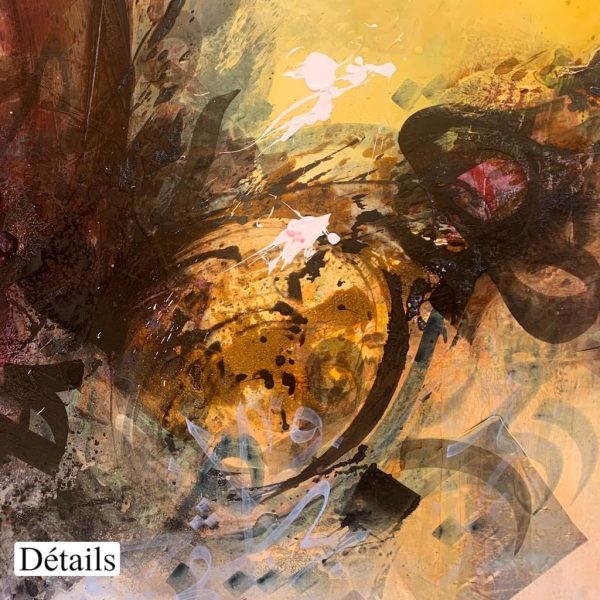 HRO Composition N 02 <br><span class="dimension">Dimensions 107 x 157 cm</br> <a href="https://green-snake-824980.hostingersite.com/product-category/artists/hraoui-abdelfattah/"><u>HRAOUI Abdelfattah</u></a></span></u></a></span> – Image 4