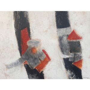 Hassani composition N 01 </br><span class="dimension">Dimensions 85 x 115 cm <br> <a href="https://green-snake-824980.hostingersite.com/product-category/artistes/saad-hassani/"><u>Saad HASSANI</u></a></span>