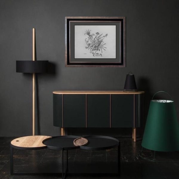 ATR Composition N01 <br><span class="dimension">Dimensions 75X90cm</br> <a href="https://green-snake-824980.hostingersite.com/product-category/artistes/el-atrach-abdellah/"><u>EL ATRACH Abdellah</u></a></span></u></a></span> - Image 2