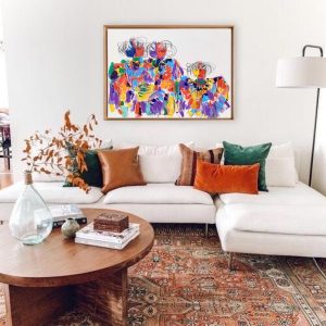 Trio N 02 </br><span class="dimension">Dimensions 133 x 102 cm <br> <a href="https://green-snake-824980.hostingersite.com/product-category/artists/benjkan-salah"><u>BENJKAN Salah</u></a></span>