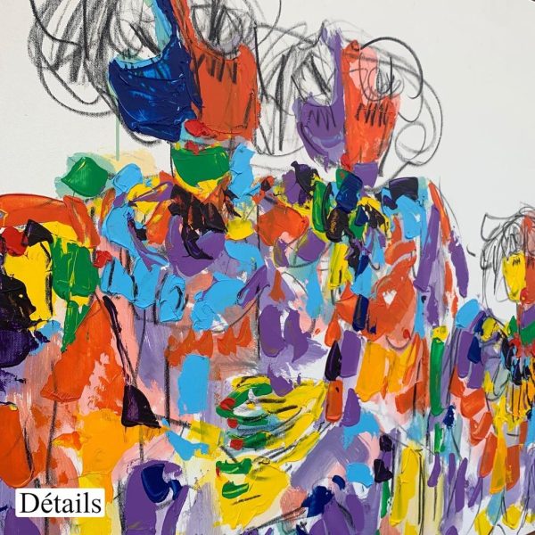 Trio N 02 </br><span class="dimension">Dimensions 133 x 102 cm <br> <a href="https://green-snake-824980.hostingersite.com/product-category/artists/benjkan-salah"><u>BENJKAN Salah</u></a></span> - Image 3