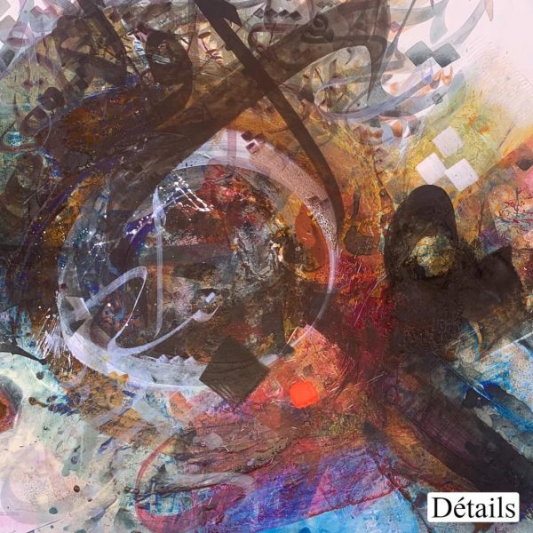 HRO Composition N 05 <br><span class="dimension">Dimensions 107 x 157 cm</br> <a href="https://green-snake-824980.hostingersite.com/product-category/artists/hraoui-abdelfattah/"><u>HRAOUI Abdelfattah</u></a></span></u></a></span> – Image 4