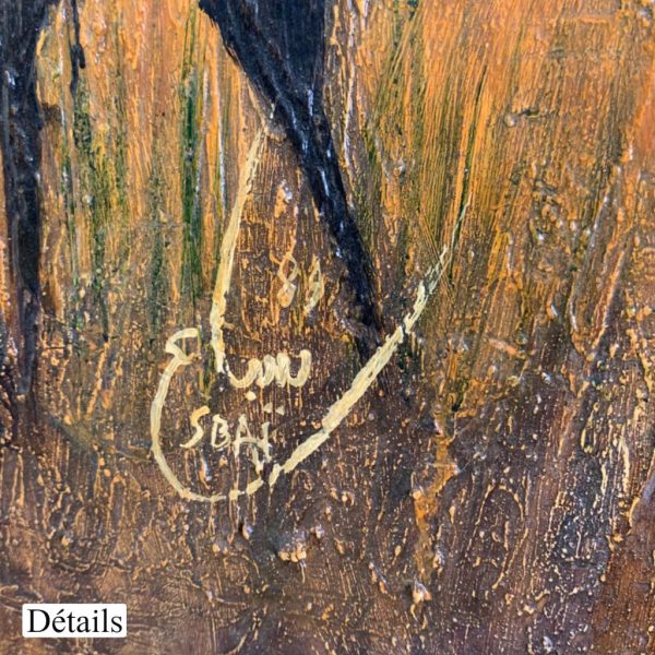 Cavalerie de Sbai <br><span class="dimension">Dimensions 110 x 140 cm</br> <a href="https://green-snake-824980.hostingersite.com/product-category/artists/sbai-mostafa/"><u>SBAI Mostafa</u></a></span> – Image 4