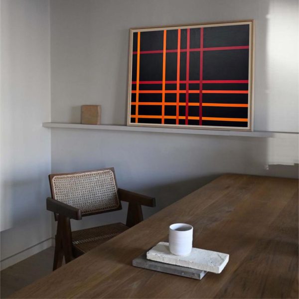 Morran Composition N 01 </br><span class="dimension">Dimensions 72 x 92 cm <br> <a href="https://green-snake-824980.hostingersite.com/product-category/artists/morran-ben-lahcen/"><u>Morran BEN LAHCEN</u></a></span> – Image 2