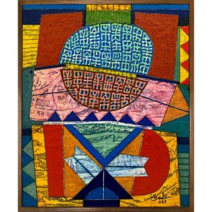 KALMOUN ST N 02 </br><span class="dimension">Dimensions 62 x 52 cm <br> <a href="https://green-snake-824980.hostingersite.com/product-category/artistes/kalmoun-abdelhamid/"><u>KALMOUN Abdelhamid</u></a></span>
