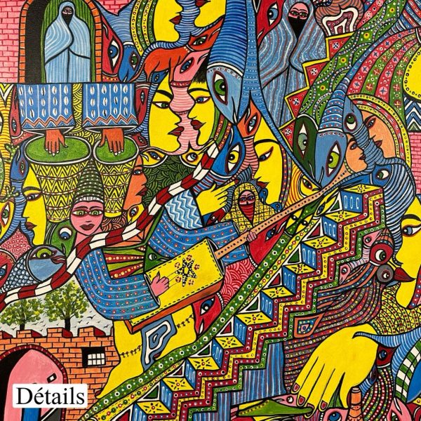 Tahdaini composition N 04 <br><span class="dimension">Dimensions 103X153 cm </br> <a href="https://green-snake-824980.hostingersite.com/product-category/artists/mohamed-tahdaini/"><u>TAHDAINI Mohamed</u></a></span> – Image 5