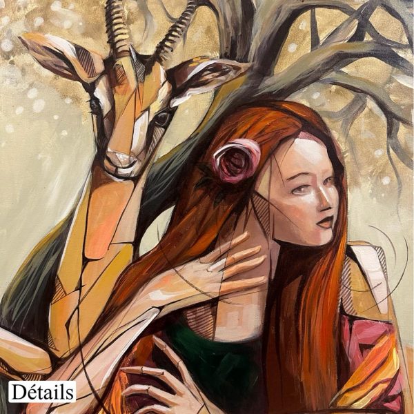 Rose du désert <br><span class="dimension">Dimensions 123 X 93 cm </br> <a href="https://green-snake-824980.hostingersite.com/product-category/artists/ahmed-el-houari/"><u>EL HOUARI Ahmed </u></a></span> – Image 3