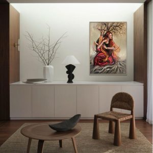 Rose du désert <br><span class="dimension">Dimensions 123 X 93 cm </br> <a href="https://green-snake-824980.hostingersite.com/product-category/artists/ahmed-el-houari/"><u>EL HOUARI Ahmed </u></a></span>