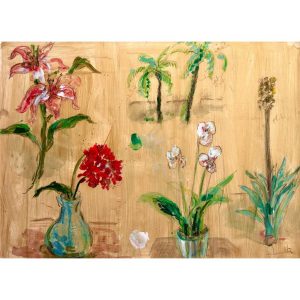 Benbouchta figure N 1<br><span class="dimension">Dimensions 85 X 110 cm</br> <a href="https://green-snake-824980.hostingersite.com/product-category/artists/amina-benbouchta/"><u>Amina BENBOUCHTA</u></a></span></u></a></span>