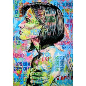 Femme libre N 07 </br><span class="dimension">Dimensions 125 x 85 cm <br> <a href="https://green-snake-824980.hostingersite.com/product-category/artists/tarik-fayed/"><u>FAYED Tarik</u></a></span>