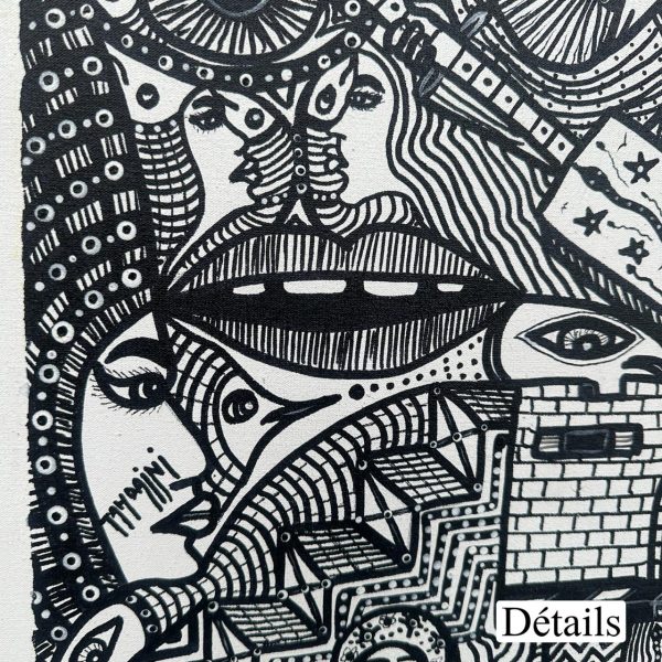 Tahdaini composition N 05<br><span class="dimension">Dimensions 54 X 64 cm </br> <a href="https://green-snake-824980.hostingersite.com/product-category/artists/mohamed-tahdaini/"><u>TAHDAINI Mohamed</u></a></span> – Image 4