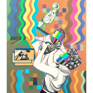 Matini Composition N 6</br><span class="dimension">Dimensions 122 X 102 cm <br> <a href="https://green-snake-824980.hostingersite.com/product-category/artistes/matini-hicham/"><u>MATINI Hicham</u></a></span>
