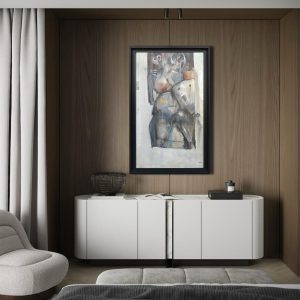 IQBI Composition N 07 <br><span class="dimension">Dimensions 134 X 86 cm</br> <a href="https://green-snake-824980.hostingersite.com/product-category/artists/iqbi-abderrahim/"><u>IQBI Abderrahim</u></a></span></u></a></span>