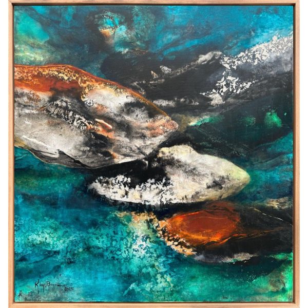 KIM Composition N 04 </br><span class="dimension">Dimensions 100 X 90 cm <br> <a href="https://green-snake-824980.hostingersite.com/product-category/artistes/bennani-kim/"><u>BENNANI Kim</u></a></span> – Image 3