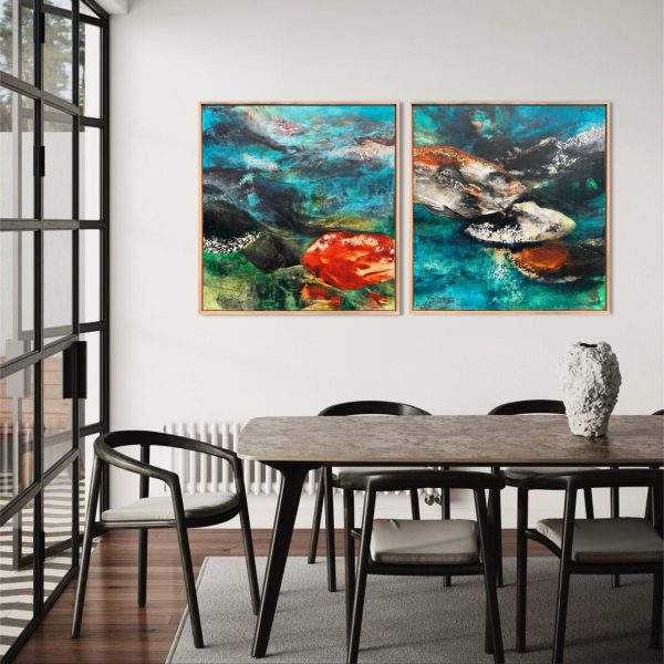 KIM Composition N 04 </br><span class="dimension">Dimensions 100 X 90 cm <br> <a href="https://green-snake-824980.hostingersite.com/product-category/artistes/bennani-kim/"><u>BENNANI Kim</u></a></span> – Image 4