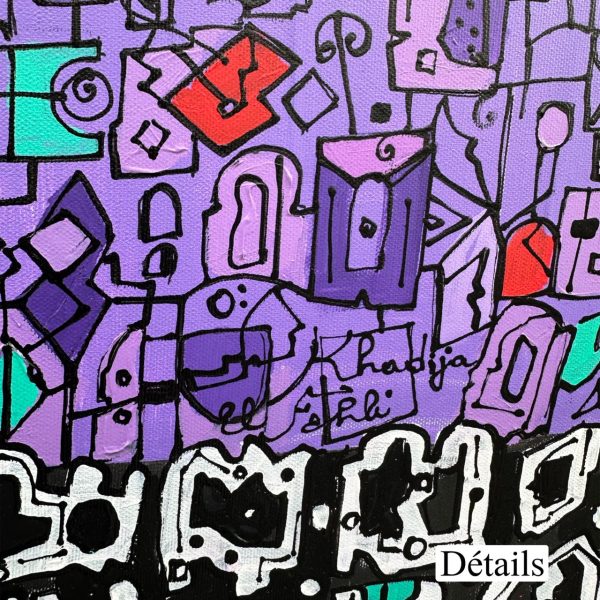 EFK Composition N 25<br><span class="dimension">Dimensions 120 x 90 cm</br> <a href="https://green-snake-824980.hostingersite.com/product-category/artists/el-fahli-khadija/"><u>EL FAHLI Khadija</u></a></span></u></a></span> – Image 3