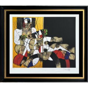 Edition N11 BEN CHEFFAJ</br><span class="dimension">Dimensions 82 x 90 cm <br> <a href="https://green-snake-824980.hostingersite.com/product-category/artists/ben-cheffaj-saad/"><u>BEN CHEFFAJ Saad</u></a></span>